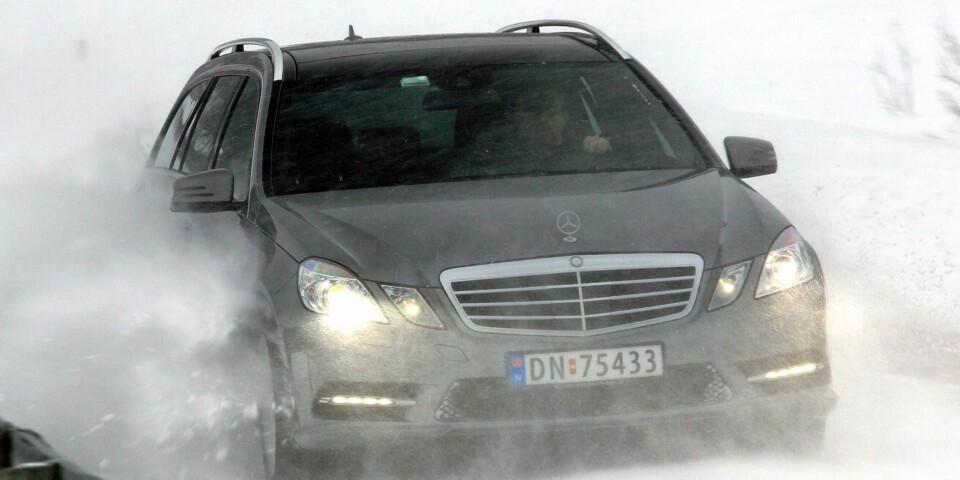 DAS BESTE: Mercedes E-klasse er best uansett klasse, ifølge den ferske Dekra-undersøkelsen. FOTO: Egil Nordlien, HM Foto