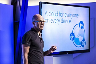 NY SJEF: Satya Nadella er ny sjef i Microsoft og noe av det første han har gjort som ny sjef er å lansere Office for iPad.