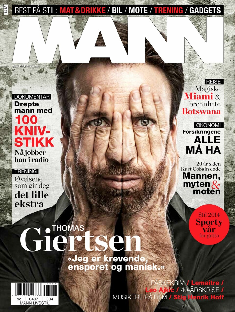 ÅPENHJERTIG: Hele intervjuet med Thomas kan leses i siste
utgave av magasinet Mann.