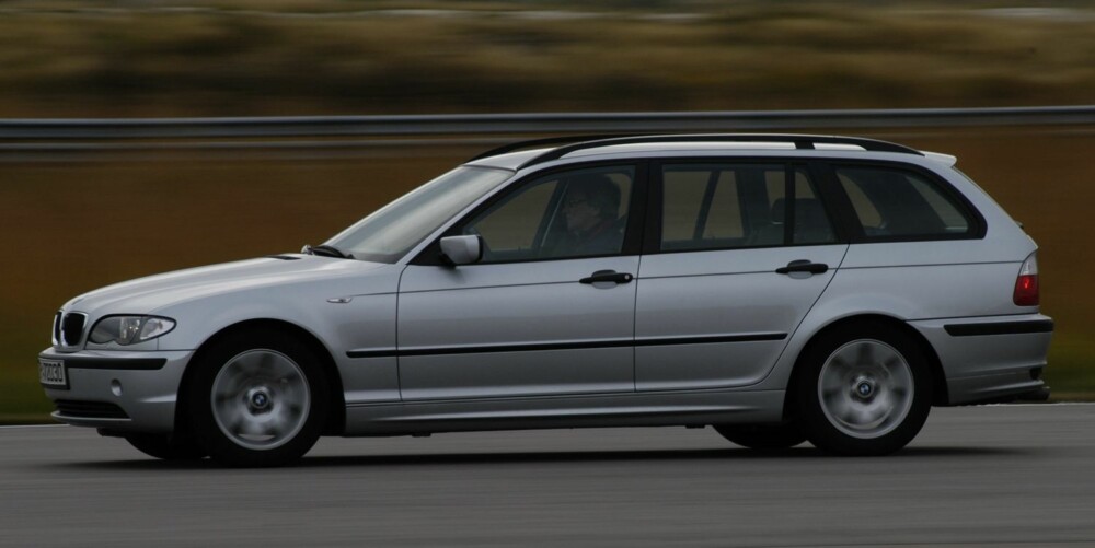 KJØRT HARDT: Noen BMW-eiere kjører hardt med bilen sin, har Dekra dokumentert. Derfor bør hjuloppheng kontrolleres. FOTO: Terje Bjørnsen