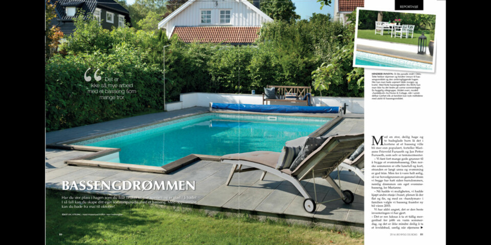 Bassengdrømmen - har du plass, kan du ha basseng!
