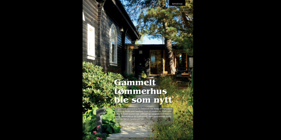 Et påbygg er perfekt tilpasset detn gamle tømmervillaen på Nesodden.
