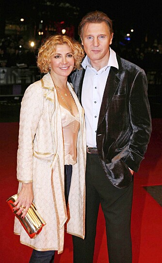 LYKKELIGE: Liam Neeson og Natasha Richardson var gift i nesten 15 år.