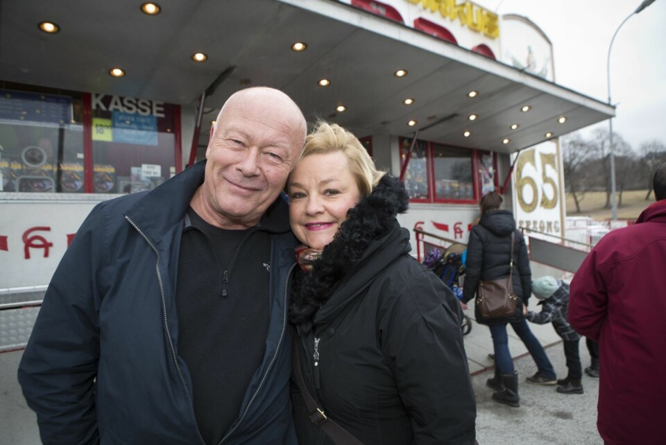 Skuespillerpar: Anette er gift med veteranen Nils Ole Oftebro.