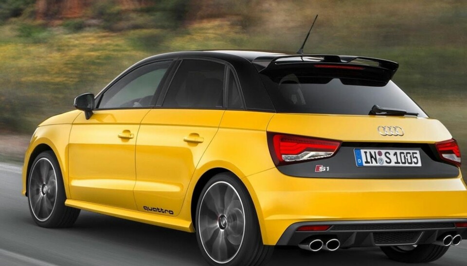 Det første bildet av Audi S1 Sportback quattro