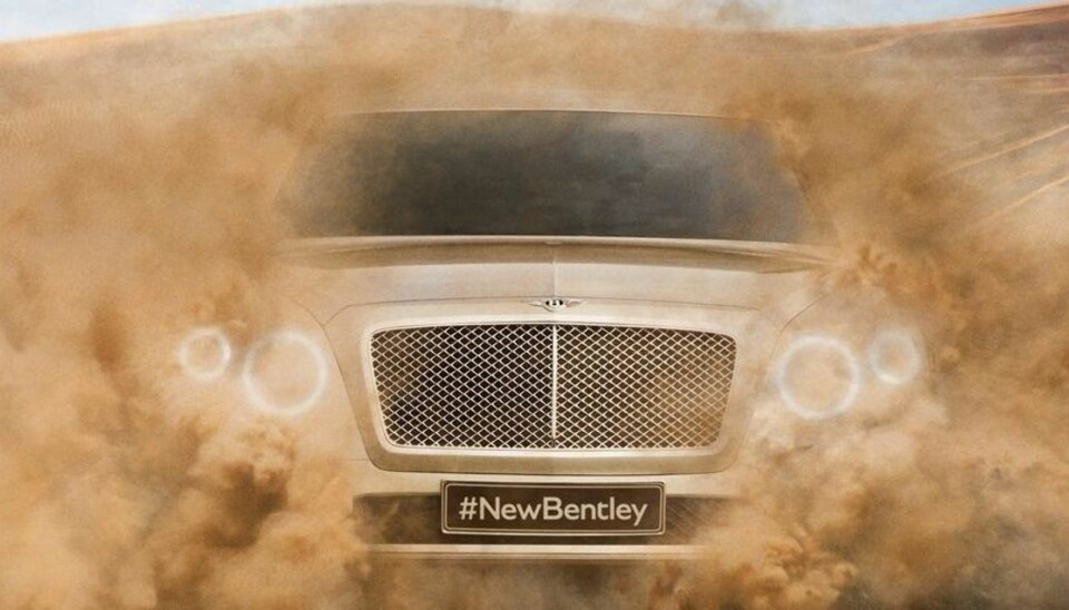 Første bilde av Bentleys SUV