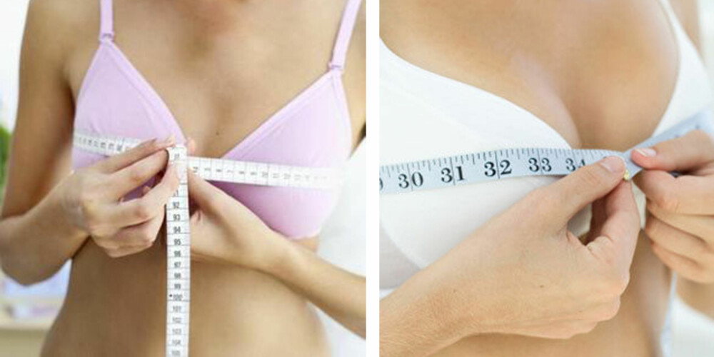 PÅ NYTT OG PÅ NYTT: Brystene forandrer både form og størrelse med tiden. Likevel fortsetter mange kvinner å kjøpe samme størrelse i bh-en i år etter år.