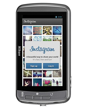 FOTOAPPS: En av de store fordelene med å ha Android på kameraet er tilgang til populære fotoapps som Instagram.