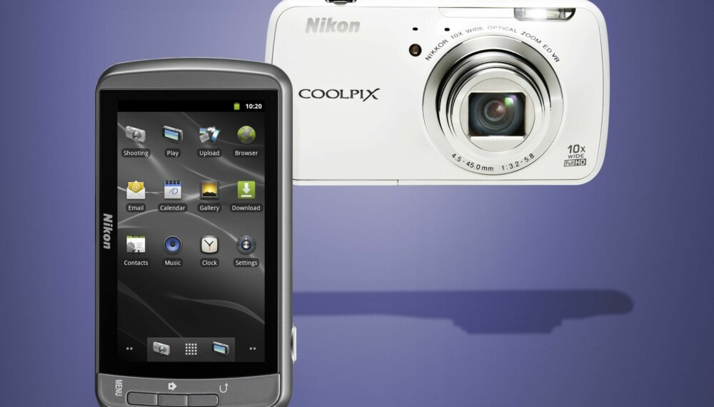 ANDROIDKAMERA: Nikon Coolpix S800c er et kompaktkamera med Android 2.3.3. Det gir noen unike muligheter i forhold til bruk av apps og bildedeling.