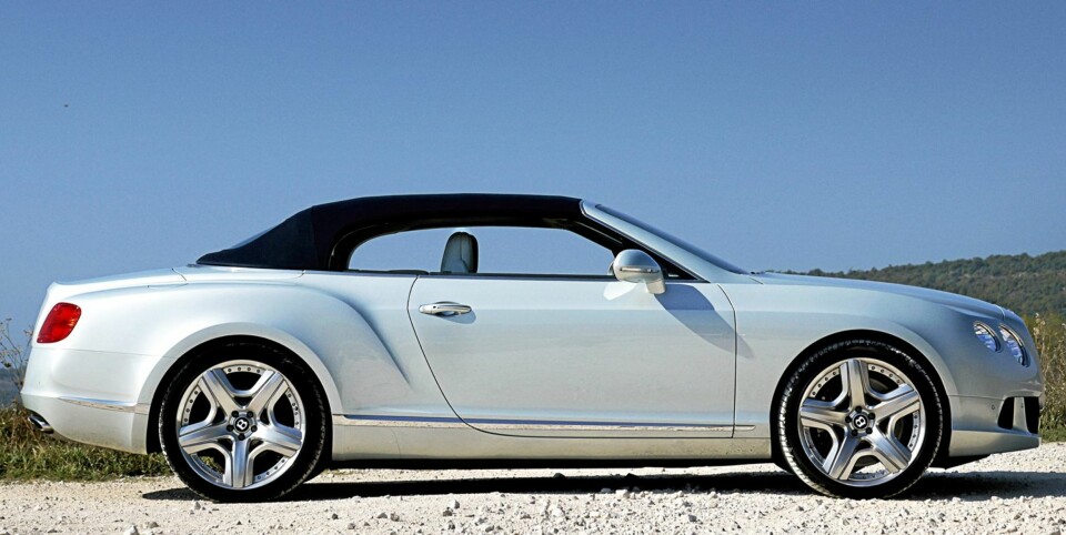 TAK: Også med taket oppe ser GTC-en fordømt bra ut