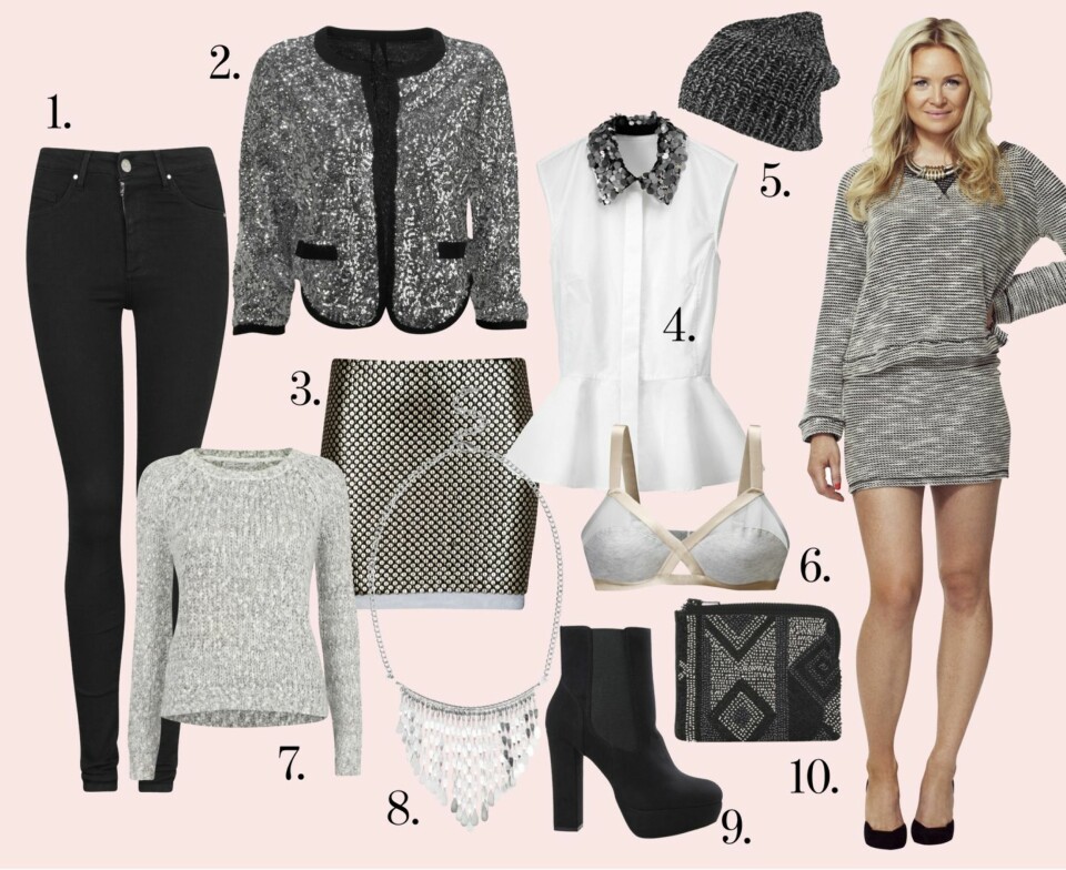 Løp og kjøp: Dette er våre favoritter til under kr 600,- Line har på seg: Skjørt fra Gina Tricot, kr 199,- Topp fra Gina Tricot, kr 199,- Kjede fra Topshop, kr 99,- Sko fraNelly Trend, kr 499,- © Produsentene. Renate Torseth