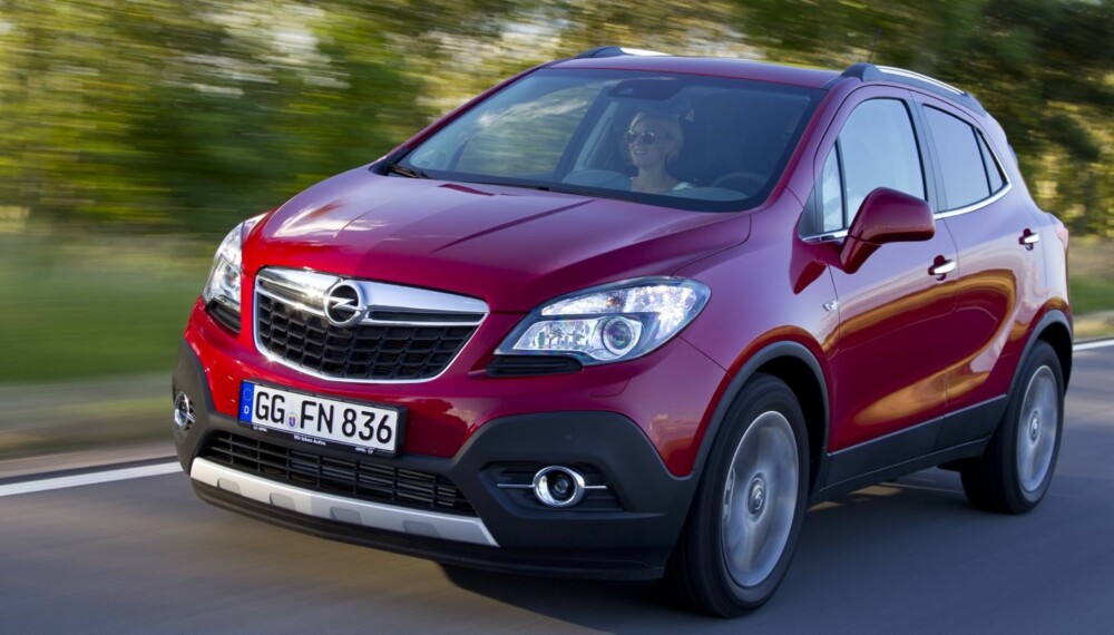 SELGER: Forhåndsbestillingene på Mokka lover godt for Opel. Foto: GM SELGER: Forhåndsbestillingene på Mokka lover godt for Opel. Foto: GM
