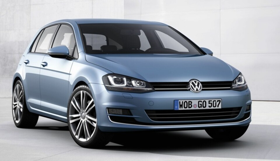 NY: VW Golf - syvende generasjon. Alle foto: VW