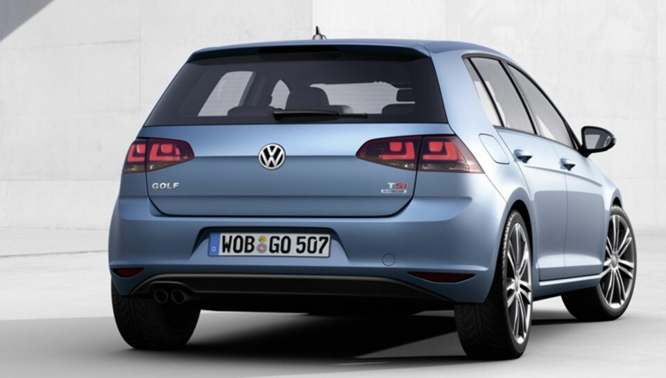 NY: VW Golf - syvende generasjon.