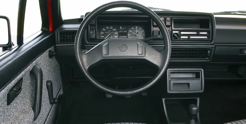 Andre generasjon VW Golf (1983-1991).