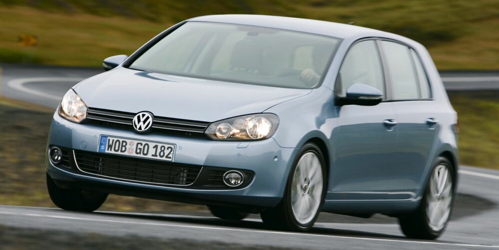 BESTSELGEREN: VW Golf er Norges klart mest solgte bil. Foto: VW