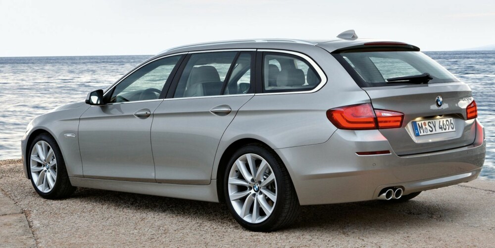 IMPORT: BMW 5-serie er den mest populære bilen å bruktimportere. Foto: BMW AG