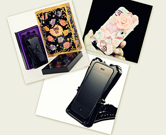 DESIGNERNE ER MED PÅ MOTEN: Anna Sui er en av flere designere som har hivd seg på trenden og dekadente mobilcovers ser ut til å være hennes favoritter. Spesielt populær er det speillignende coveret som fungerer supert til skypesamtaler eller raske sminke-sessions. Ca. kr 250 fra ebay. DESIGNERNE ER MED PÅ MOTEN: Anna Sui er en av flere designere som har hivd seg på trenden og dekadente mobilcovers ser ut til å være hennes favoritter. Spesielt populær er det speillignende coveret som fungerer supert til skypesamtaler eller raske sminke-sessions. Ca. kr 250 fra ebay.