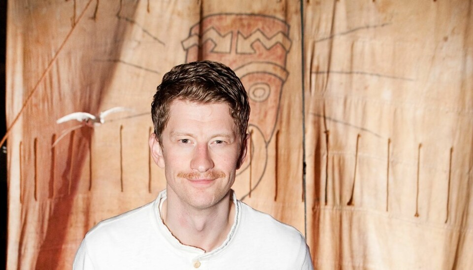 HYPERAKTUELL: Odd-Magnus Williamson er aktuell med to kinofilmer for tiden: Storfilmen «Kon-Tiki» og komedien «Tina & Bettina - The Movie». Her fra Kon-Tiki-museet på Bygdøy.