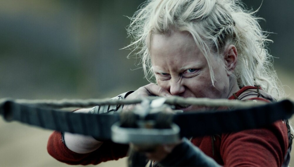 KONKURRANSE: Ingrid Bolsø Berdal som Dagmar i actionfilmen Flukt. Svar på ett enkelt spørsmål om filmen, og du kan vinne!