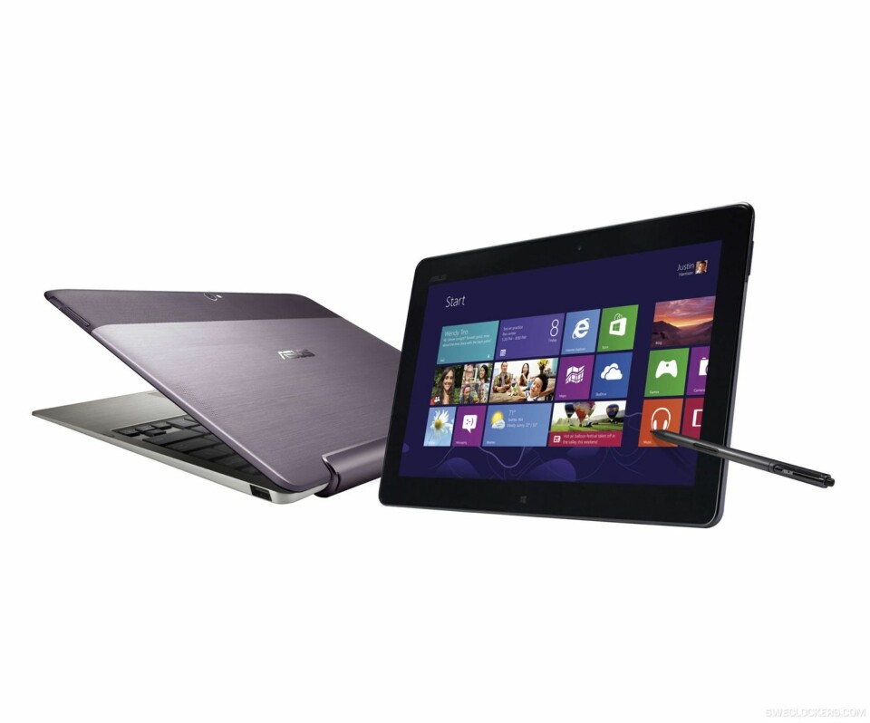 ASUS Vivo Tab: Tynt og lett nettbrett med tastaturdokking.