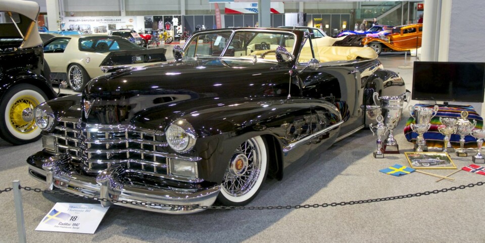 SVENSKEN: Peter Fredrikssons Cadillac -47. FOTO: Geir Svardal