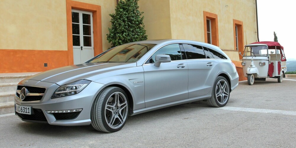 SMELLVAKKER: Mercedes CLS Shooting Brake - penere stasjonsvogn finnes ikke. FOTO: Petter Handeland