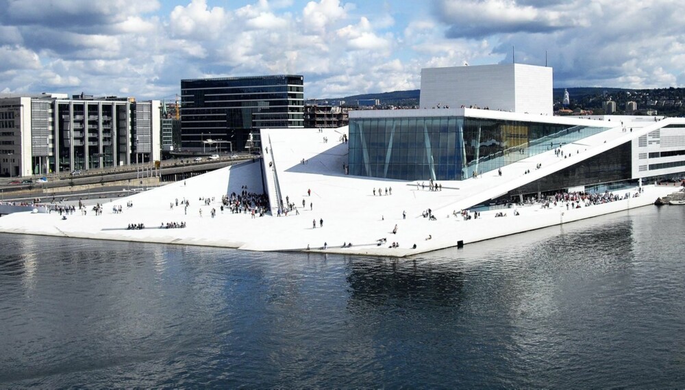 TA EN ARIE: Båtmessen Båter i sjøen flyttes til Bjørvika utenfor Operaen. FOTO: birdseyepix.com/Christopher Hagelund.=