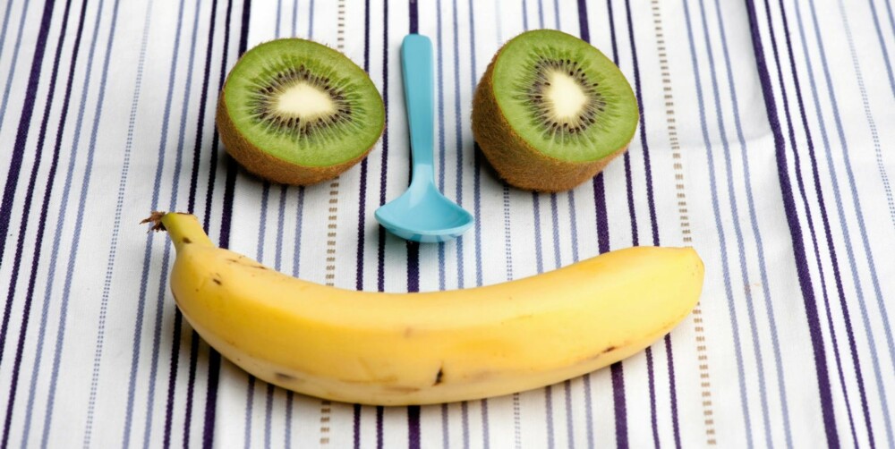 Banan er nummer en på listen. Vi spiser suverent mest av denne frukten. Foto: frukt.no/ Morten Brun Banan er nummer en på listen. Vi spiser suverent mest av denne frukten. Foto: frukt.no/ Morten Brun