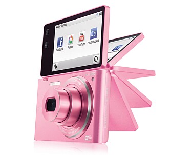 ROSA: Samsung MV900F kommer selvsagt også i rosa.