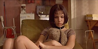 Natalie Portman som tolvåring i «Léon».