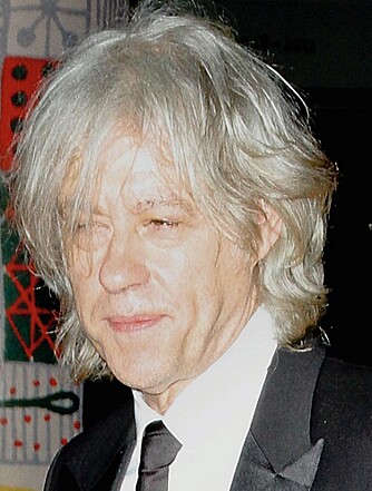 POPVETERAN: Bob Geldof er blant annet kjent fra gruppen Boomtown Rats.