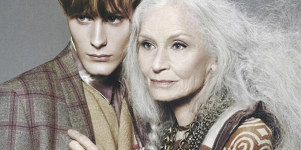 ELDRE MODELL: 84 år gamle Daphne Selfe er supermodell. Og hvorfor ikke?