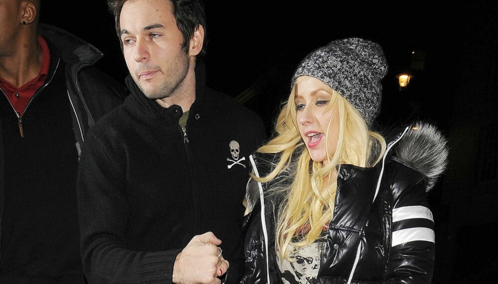 UTE AV KONTROLL: Christina Aguilera og kjæresten Matt Rutler er ofte ute og fester, og hun har nå fått rykte på seg for å være ustabil.