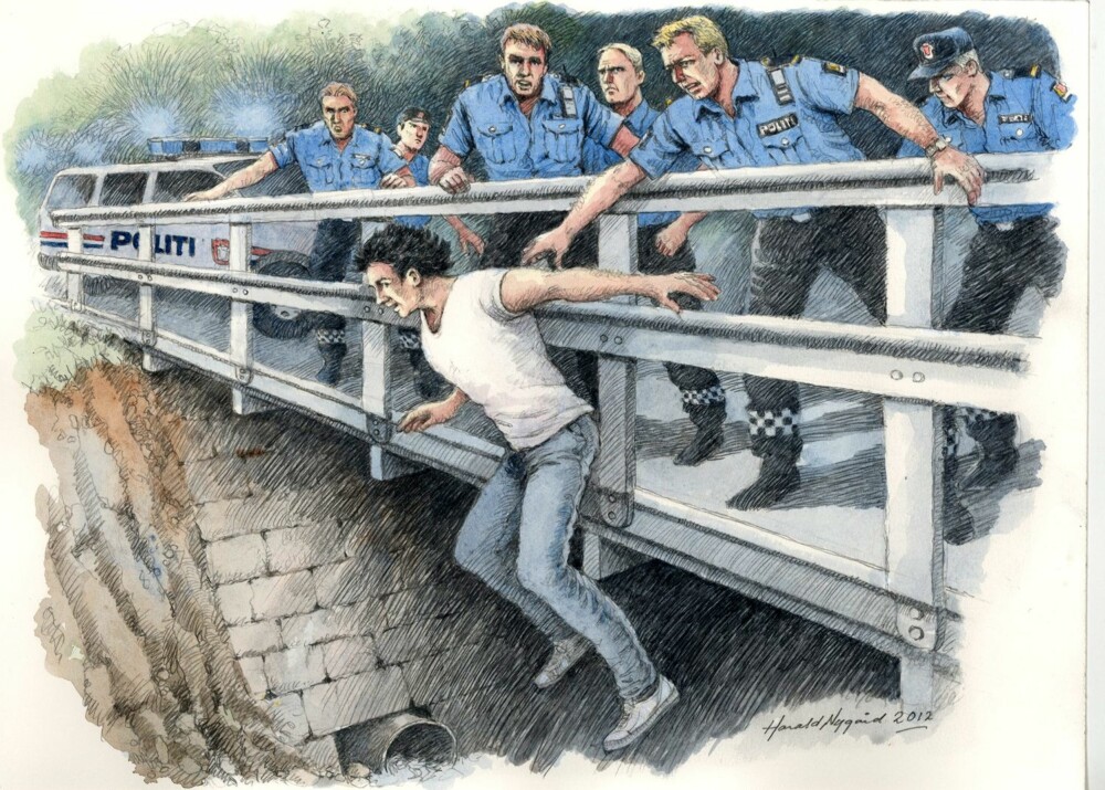 Nå har vi ham, tenkte politiet da de hadde sperret av en bro i Vestfold. Men de ante ikke at gutten var som en panter med vinger. Igor forsvant gjennom dreneringsrøret.