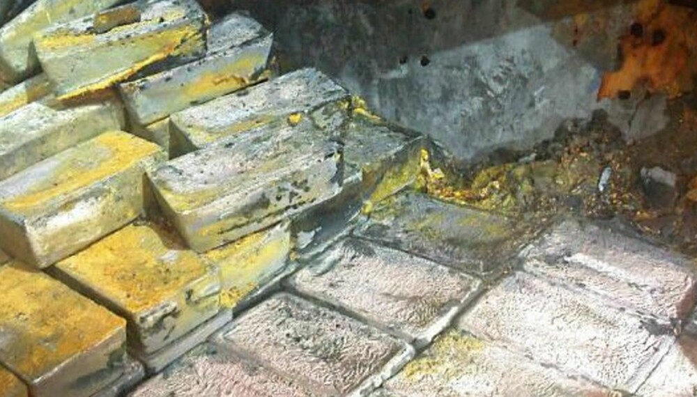 Godt over 200 tonn med sølvbarrer befinner seg på 4700 meters dyp.
