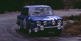 HISTORISK: Renault 8 Gordini. FOTO: Newspress