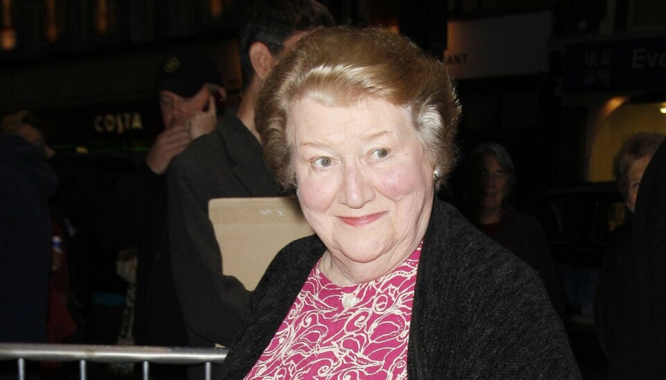Lang karriere: - Jeg vil fortsette å jobbe til ingen ønsker å se meg på scenen lengre, og jeg håper jeg har forstand til å vite når det er, sier Patricia Routledge.