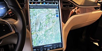 Tesla Model S

SUPER-PAD: Sjekk infosentralen i Model S. En touch screen-skjerm på størrelse med Ullevål stadion! FOTO: Geir Svardal