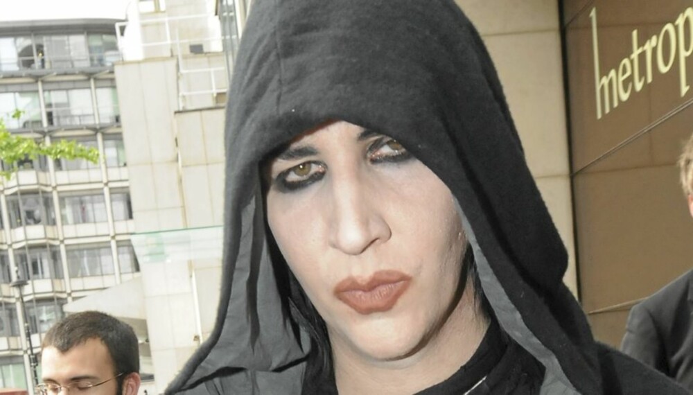 SKUMMEL: Marilyn Manson er nesten uforskammet naturlig.