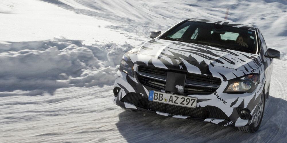 VIKTIG: Sammen med nye E-klasse og S-klasse, er CLA Mercedes' viktigste nyhet neste år. FOTO: Daimler