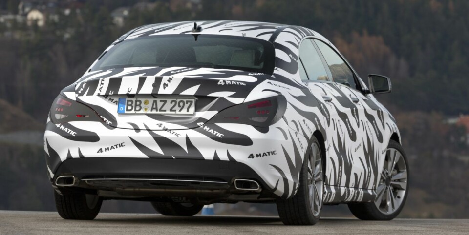 AMG: Mercedes CLA kommer også i en heftig AMG-versjon. FOTO: Daimler