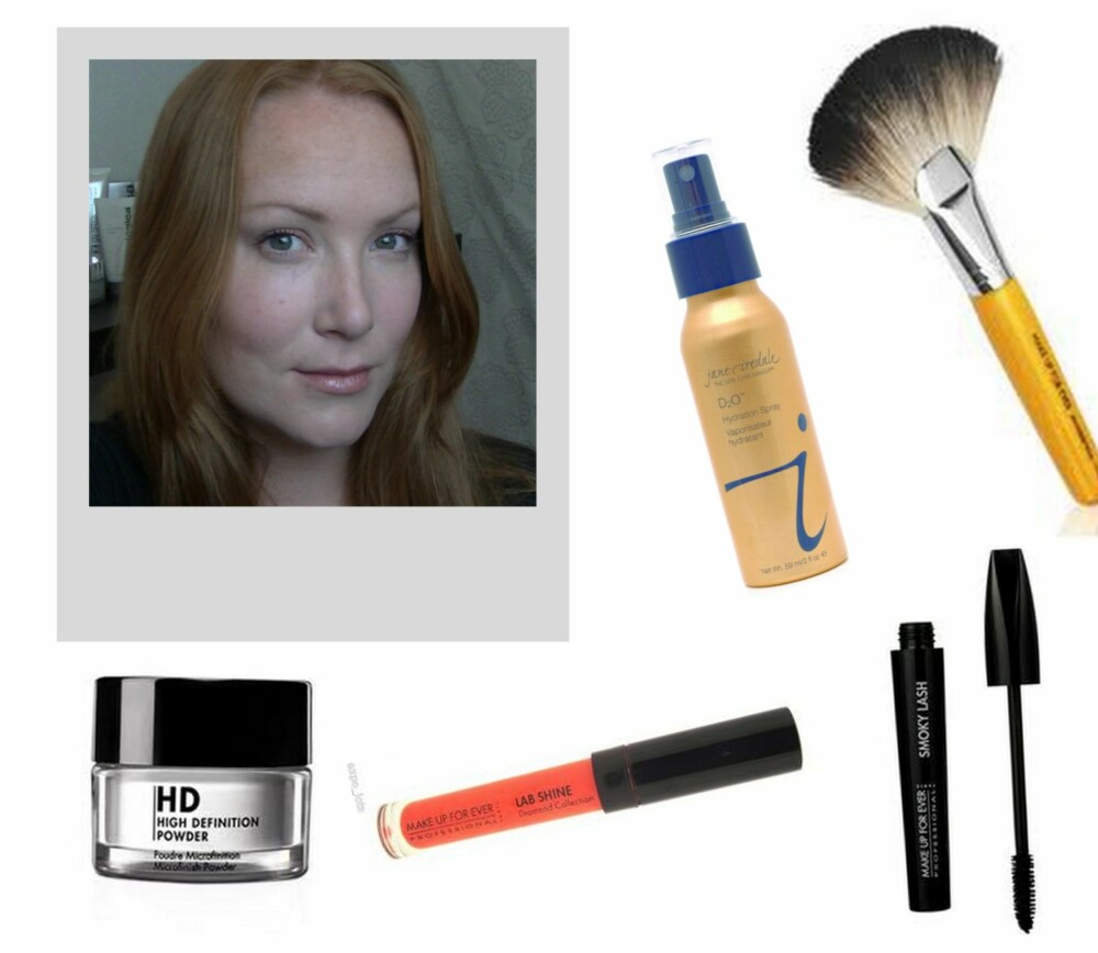 FINAL TOUCH: 1. D2O Hydration Spray fra Jane Iredale(kr 235), 2. Fan Brush fra Make Up For Ever (kr 485), 3. High Definition Powder uten farge fra Make Up For Ever (kr 138), 4. Lab Shine Lip Gloss i fargen D20 fra Make Up For Ever (kr 223), 5. Smoky Lash fra Make Up For Ever (kr 252). FINAL TOUCH: 1. D2O Hydration Spray fra Jane Iredale(kr 235), 2. Fan Brush fra Make Up For Ever (kr 485), 3. High Definition Powder uten farge fra Make Up For Ever (kr 138), 4. Lab Shine Lip Gloss i fargen D20 fra Make Up For Ever (kr 223), 5. Smoky Lash fra Make Up For Ever (kr 252).