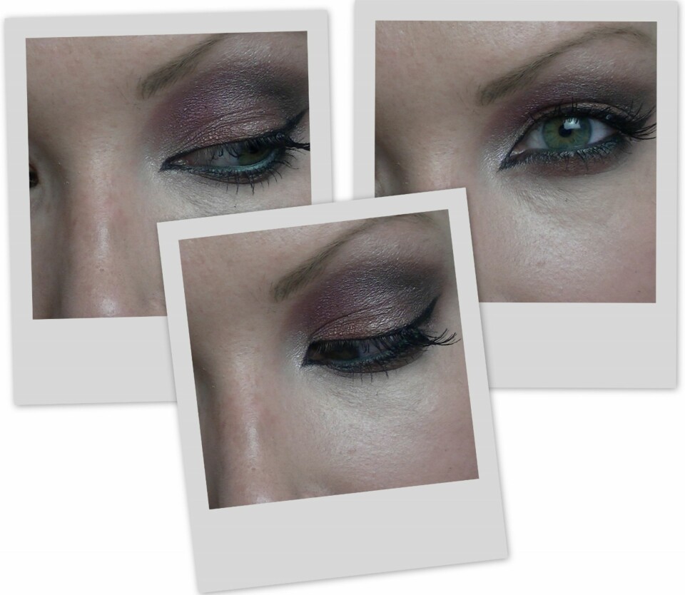 EGYPTISK KATTEØYEFORM: Når lineren ligger i en egyptisk katteøyeform, eller arabisk stil om du vil, så får man et veldig fint flyt og det gir en spennende detalj til øyet! Følg den naturlige v-formen vi har i indre øyekrok og skap en forlengelse av denne. Ytterkanten skal flyte fint opp i en vinge som har retning mot rett over øret.