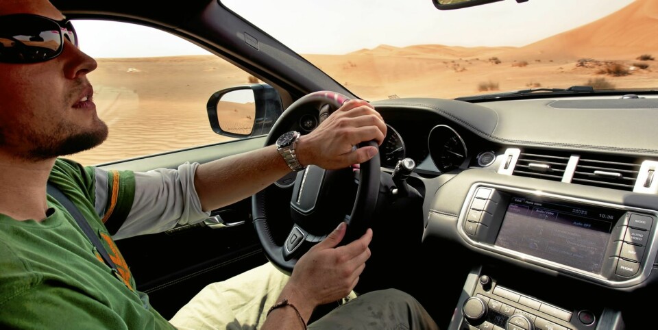 KREVENDE: Den finkornede sanden er skummel. Den trenger inn over alt og kan ødelegge et finstemt maskineri.