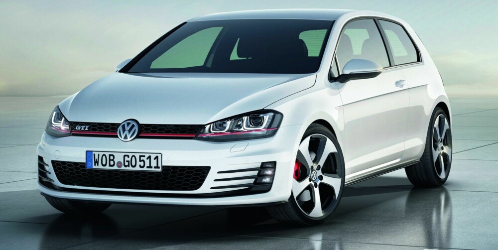 BESTSELGER: VW Golf - her den nye GTI-versjonen. FOTO: VW