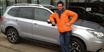SUBARU: Informasjonsdirektør Stian Thrane. FOTO: Subaru SUBARU: Informasjonsdirektør Stian Thrane. FOTO: Subaru