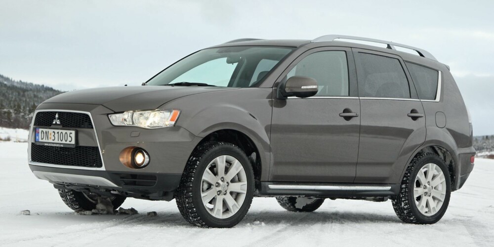 Mitsubishi Outlander 2007-2012. FOTO: Egil Nordlien HM Foto