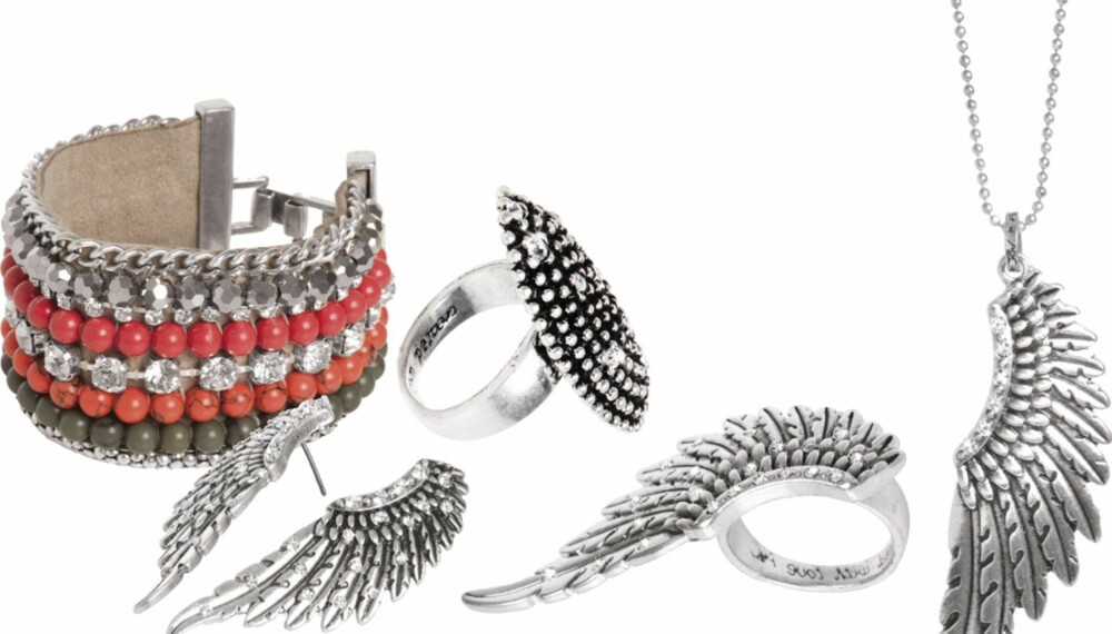 FIN PREMIE: Du kan vinne smykkesett fra Arts & Crafts med armbånd, øredobber, smykke og ringer.