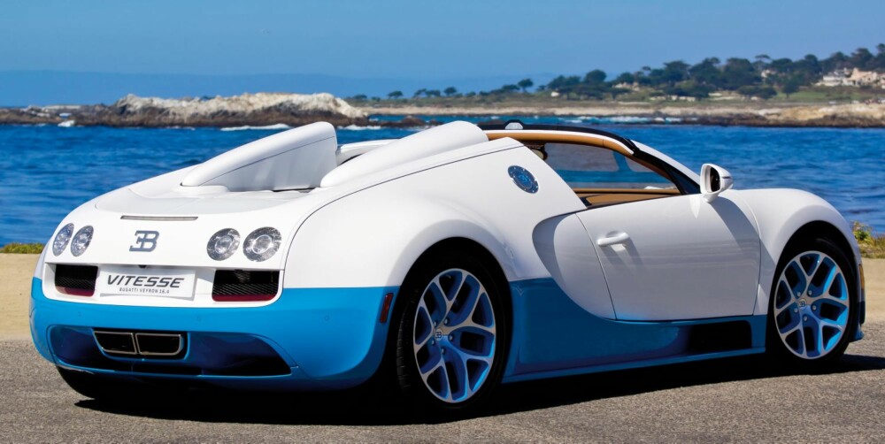 RÅ ROADSTER: Bugatti Veyron 16.4 Grand Sport Vitesse. FOTO: Bugatti